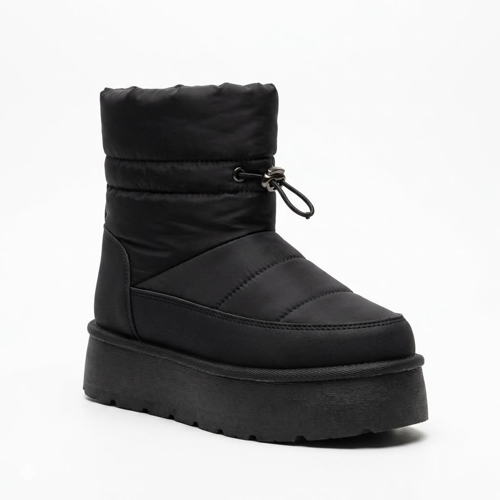 Bota Impermeable  Mujer Negro PG5210-1