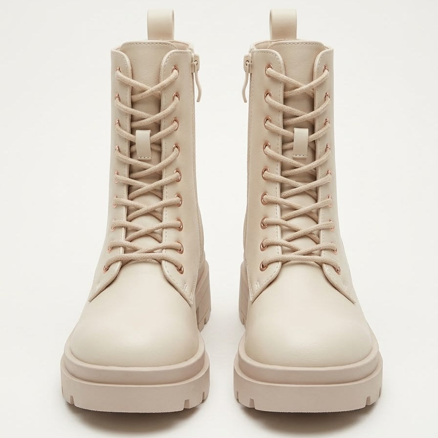 Bota para Uso Diario Mujer Beige 22-20