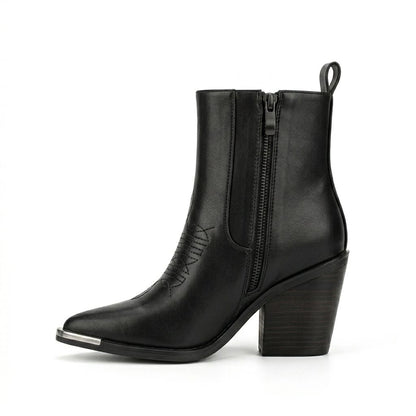 Botas Texanas Moderno Mujer Eco Cuero 26-28T