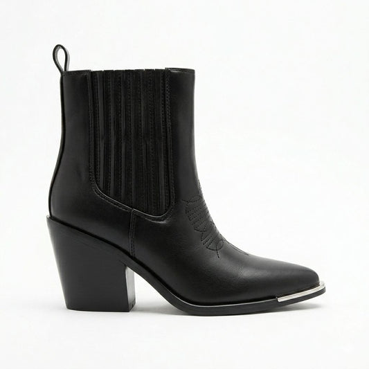 Botas Texanas Moderno Mujer Eco Cuero 26-28T