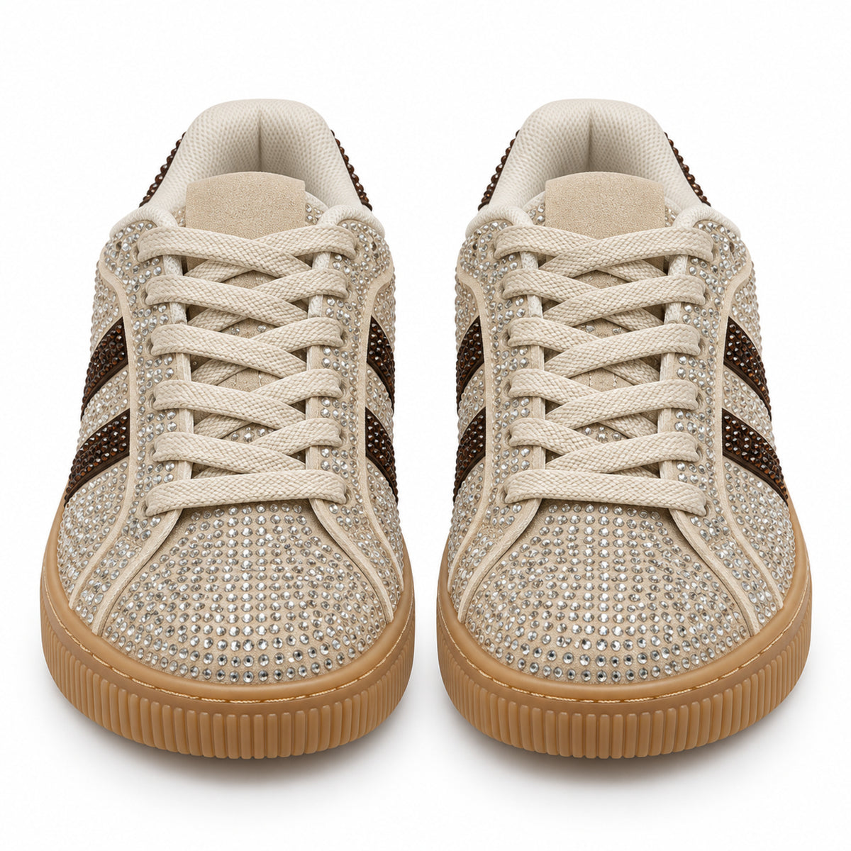 Zapatilla Beige Mujer Ecocuero Lumi GB810