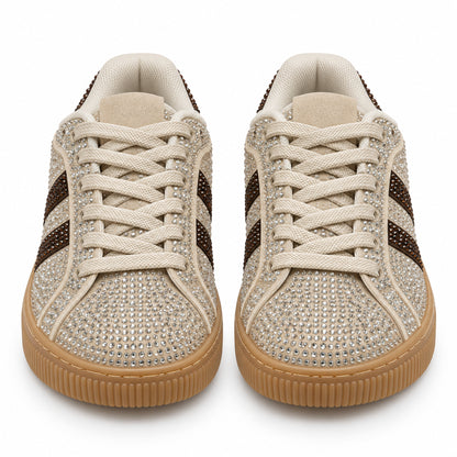 Zapatilla Beige Mujer Ecocuero Lumi GB810