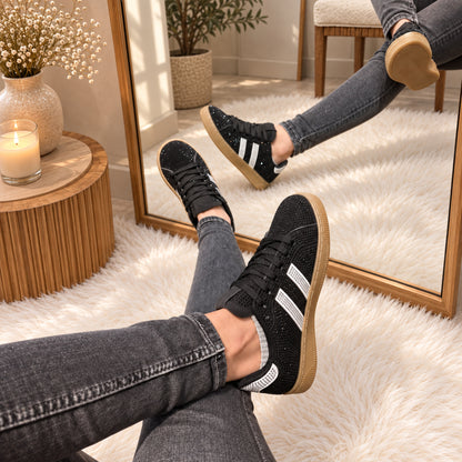 Zapatilla Negro Mujer Ecocuero Lumi GB810
