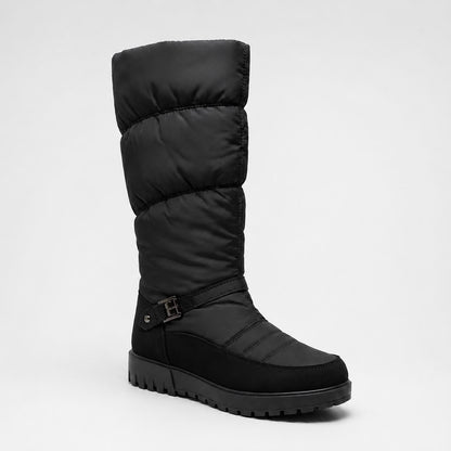 Bota Larga Impermeable Mujer Negro H558