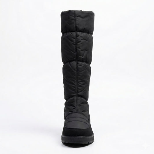 Bota Larga Impermeable Mujer Negro H558