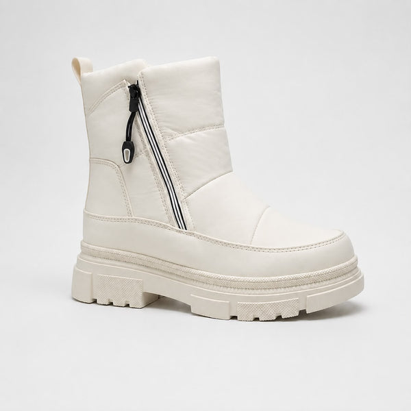 Bota Impermeable Mujer Blanca PG4635-18