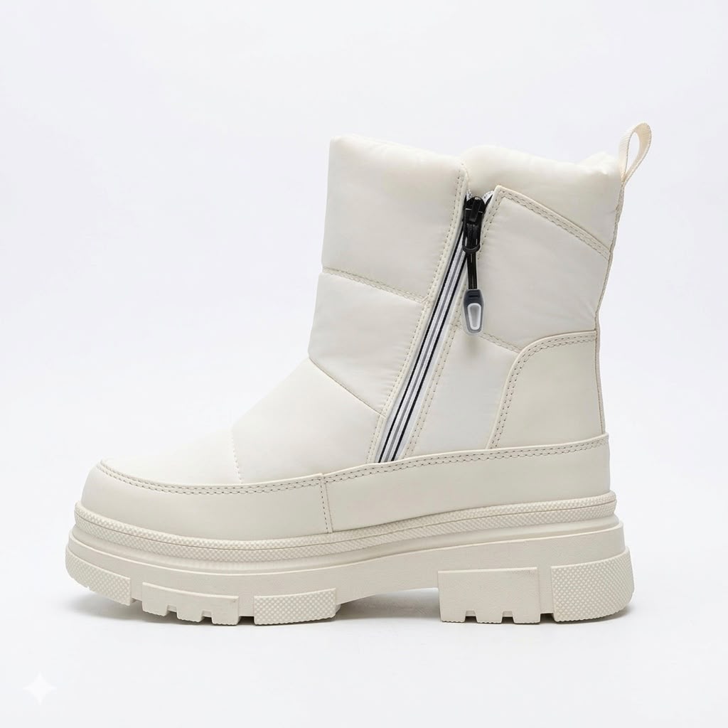 Bota Impermeable Mujer Blanca PG4635-18