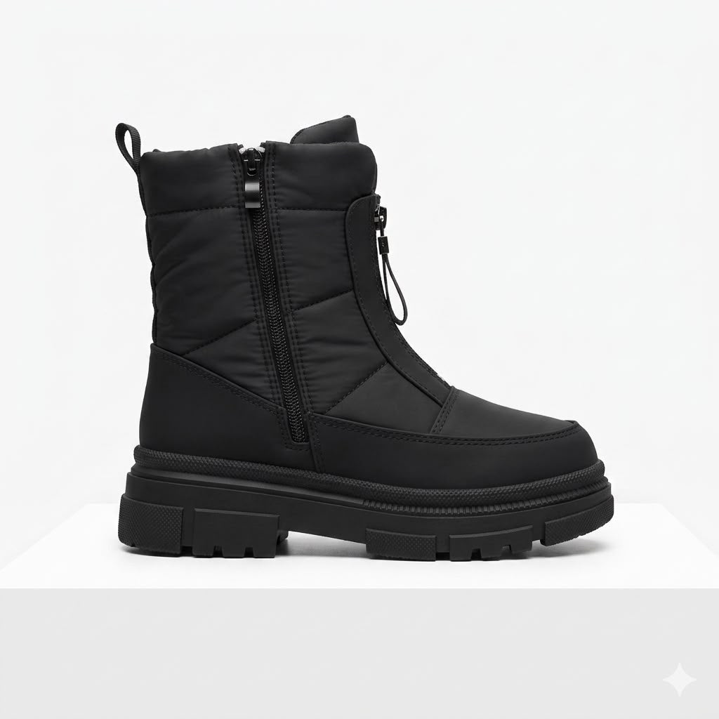 Bota Impermeable Negro  Mujer PG4616-1