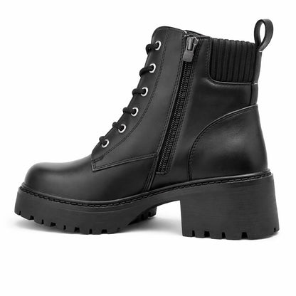 Botín Ecocuero para Mujer Negro 25-33